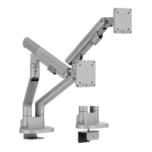 SlimBrace Dual-Screen Heavy-Duty Gas Spring Monitor Arm LDT102-C024 Balances elegance and strength. from china(chinese)