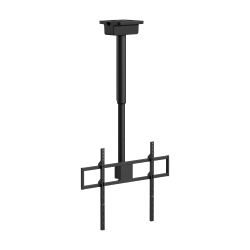 Motorized Swivel TV Ceiling Mount with Stepless Height Adjustment