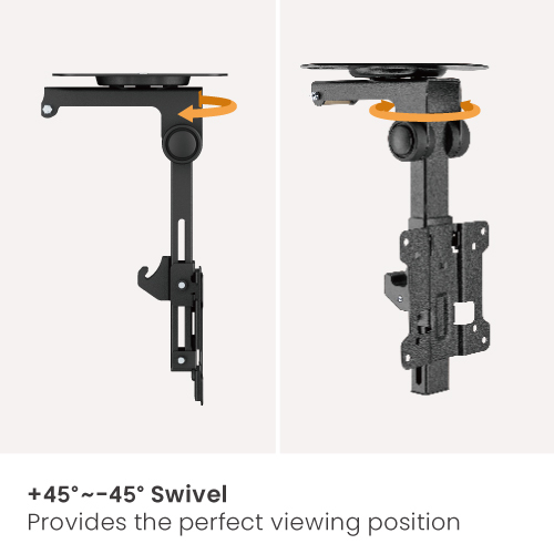 Economical Folding Ceiling Mount LCD-CM311 For most 13''- 27'' Flat Panel TVs from china(chinese)