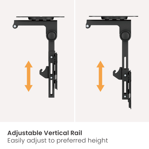 Economical Folding Ceiling Mount LCD-CM311 For most 13''- 27'' Flat Panel TVs from china(chinese)