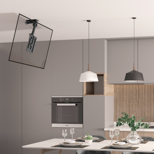 Economical Folding Ceiling Mount LCD-CM322 For most 19''- 43'' Flat Panel TVs from china(chinese)