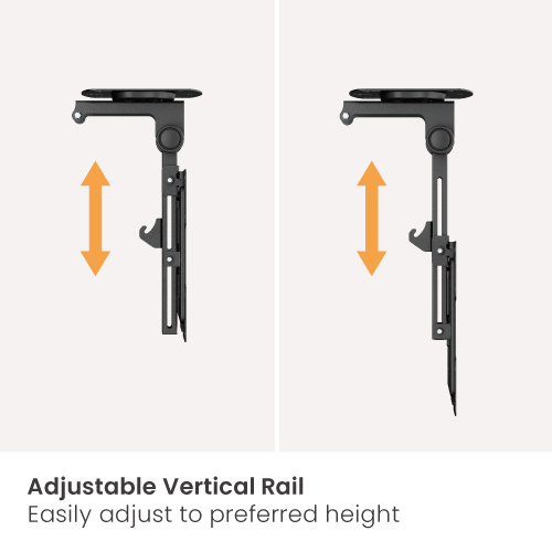Economical Folding Ceiling Mount LCD-CM322 For most 19''- 43'' Flat Panel TVs from china(chinese)