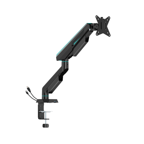 Vanguard Mechanical Spring Monitor Arm with USB-A & USB-C Ports LDT114-KP02 Armor up for dominance. from china(chinese)