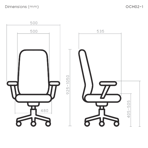 Modern Ergonomic Chair with Height Adjustment OCH02-1 Colorful Minimalism for the Modern Workspace. from china(chinese)