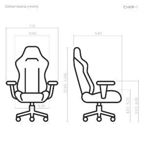  Comfy Leathaire Heavy-Duty Gaming Chair