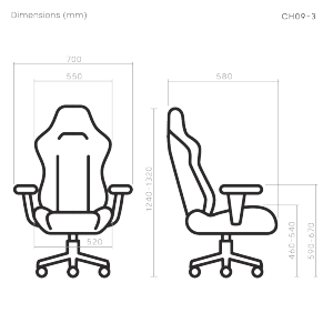  Comfy PU Leather Heavy-Duty Gaming Chair