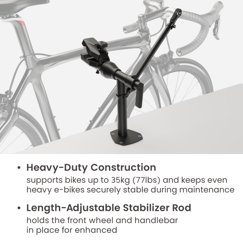 Desk-Mounted Bike Repair Stand LBR01-03 For confident, stable bike repair and maintenance from china(chinese)
