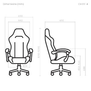 Comfy Mesh Back Heavy-Duty Gaming Chair