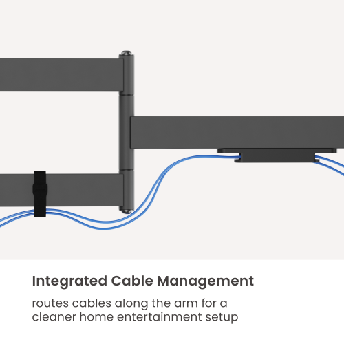 Extra-Long-Reach Heavy-Duty Full-Motion TV Wall Mount LPA99-463L Flexible Viewing for Larger Home TVs from china(chinese)