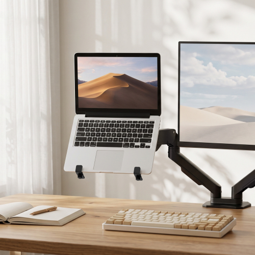 Universal Laptop Holder for Monitor Arms NBH13-01 Fits most 12″-18″ laptops from china(chinese)
