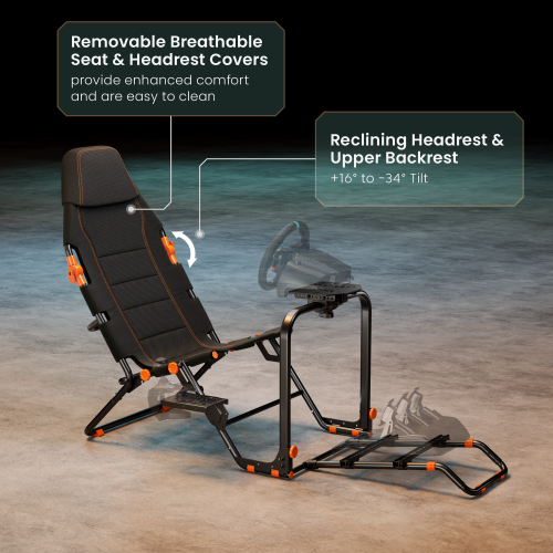 Flex Foldable Racing Simulator Cockpit LRS19-BS01  from china(chinese)