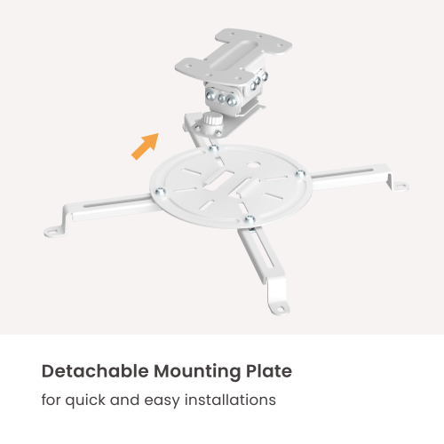 Low-Profile Cost-Effective Projector Ceiling Mount PRB26-01 Strong Support up to 25kg/55lbs from china(chinese)