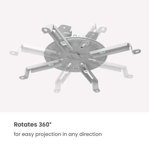 Low-Profile Cost-Effective Projector Ceiling Mount PRB26-01 Strong Support up to 25kg/55lbs from china(chinese)