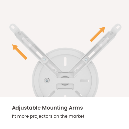3-Section Cost-Effective Projector Ceiling Mount  PRB26-03 Strong Support up to 25kg/55lbs from china(chinese)