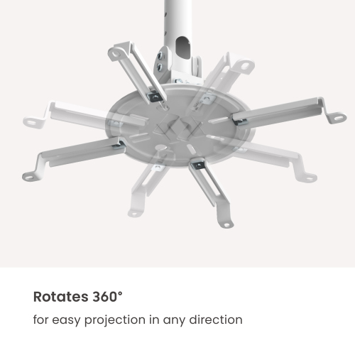 2-Section Cost-Effective Projector Ceiling Mount  PRB26-02 Strong Support up to 25kg/55lbs from china(chinese)