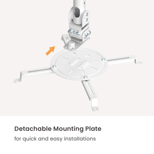 3-Section Cost-Effective Projector Ceiling Mount  PRB26-03 Strong Support up to 25kg/55lbs from china(chinese)