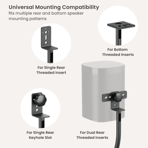 Height-Adjustable Compact Speaker Floor Stand Pair BS78-01 Style Your Sound, Shape Your Space. from china(chinese)