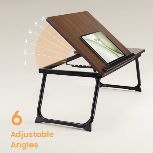 Versatile Tiltable Laptop Desk with Cup Holder LPD01-19 One laptop desk, multiple scenarios. from china(chinese)