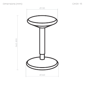 ROLY Wobble Stool