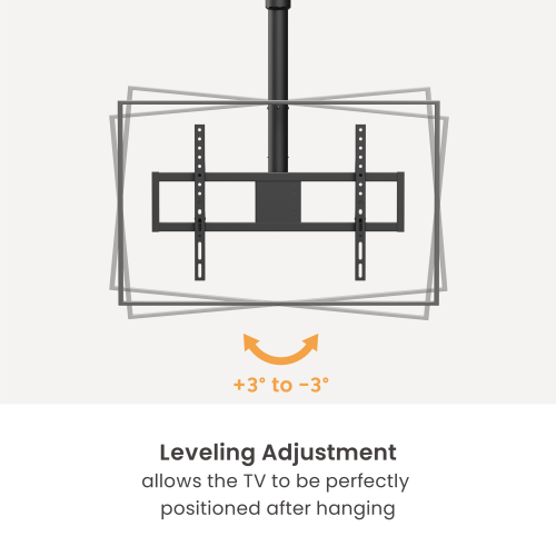 Motorized Swivel TV Ceiling Mount with Stepless Height Adjustment PLB-M0946LS For most 37”~86” TVs from china(chinese)