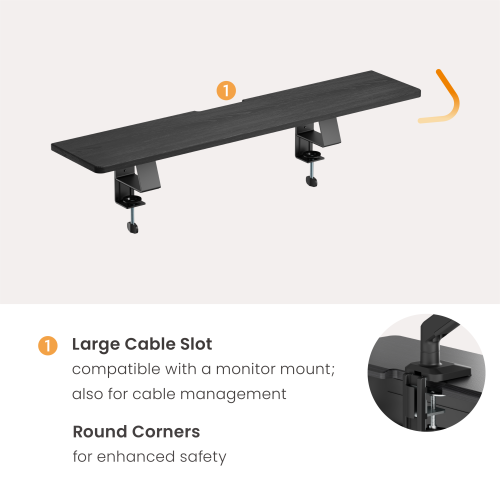 Large Clamp-On Monitor & Laptop Riser STB34-02  from china(chinese)