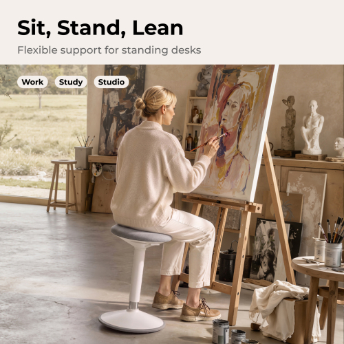 Ergonomic Height Adjustable Wobble Stool CH04-15 Dynamic Enough for Active Sitting from china(chinese)